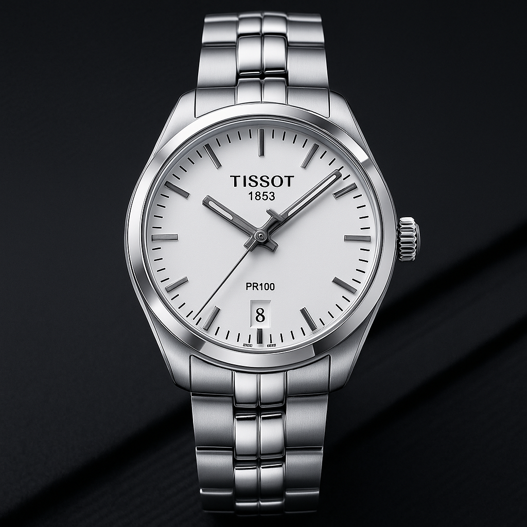 TISSOT 1853 Black Dial Casual Watch For Mens Fashion