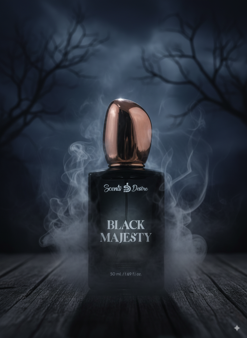 Arabic Aura Watch with Black Majesty Perfume