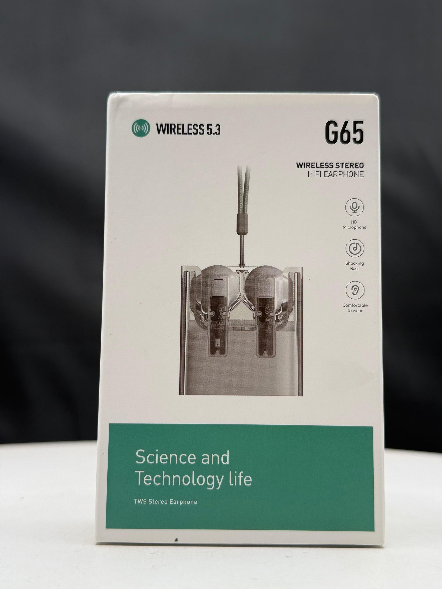 G65 Waterproof Stereo Earphones – High-Fidelity Sound & Deep Bass