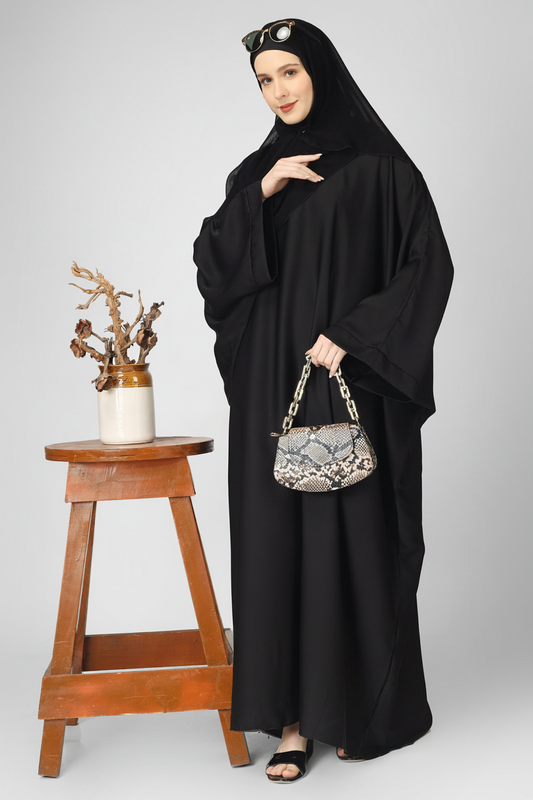 AREBIYAN KAFTAN ABAYA | BLACK